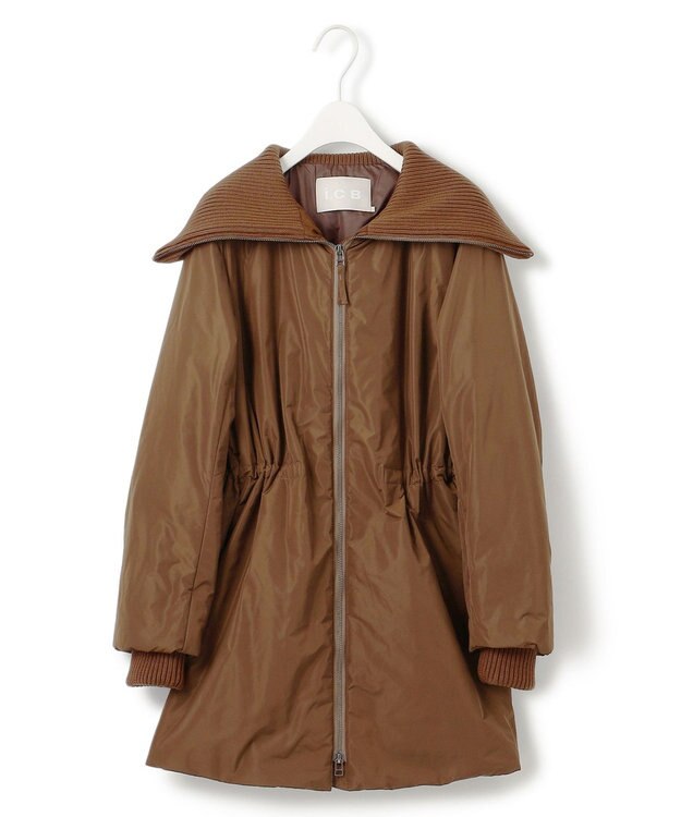 ICB ニットコンビアウター コーヒー系