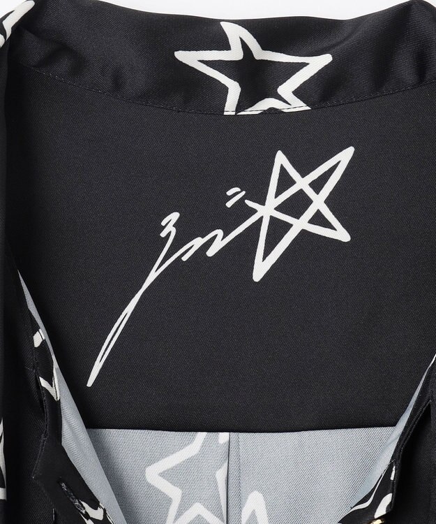 GRACE CONTINENTAL スタープリントミニワンピース ブラック