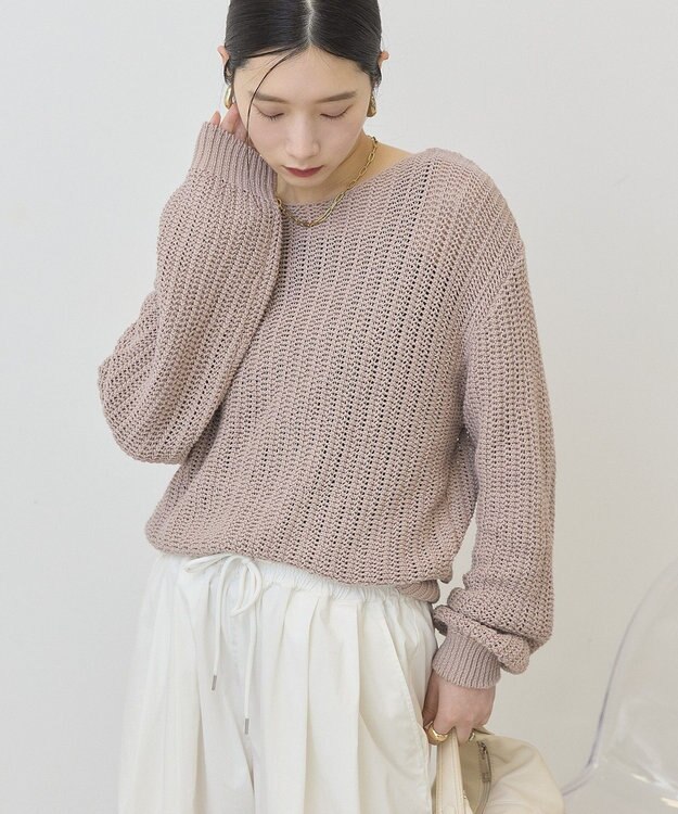 AMERICAN HOLIC ルーズニットプルオーバー Beige