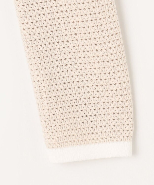 TOCCA 【洗える！】SCOOP フーディボレロ ベージュ系