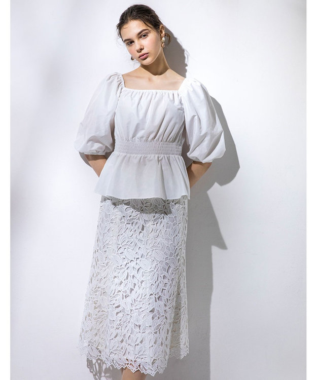 【WEB限定】【TOCCA LAVENDER】Tulips Lace Skirt スカート ...
