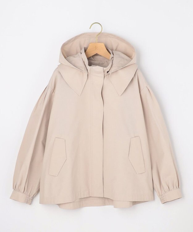 組曲 L 【先行予約】2WAYライトマウンテンパーカー アイボリーベージュ系