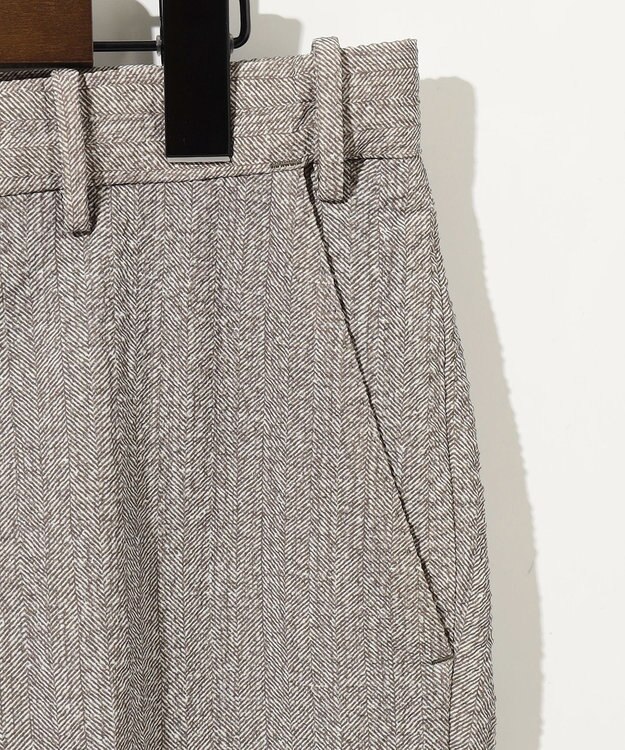 JOSEPH ABBOUD 【ウエストも伸びる！ストレッチ・洗える・軽量・防しわ・速乾・エコ撥水】ライトウェーブパンツ ベージュ系