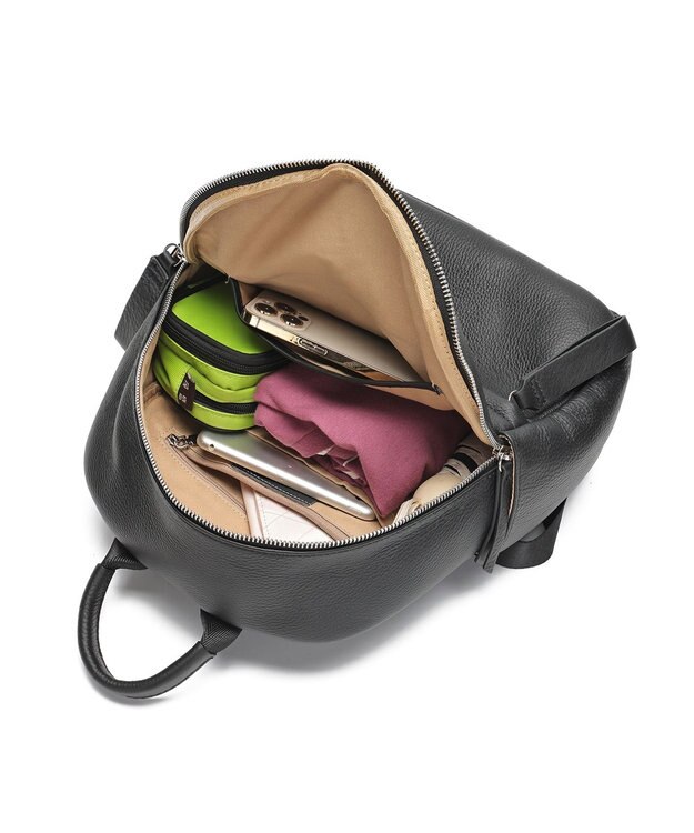 style code 　[Lyrss/リルス]牛革　バックパック ブラック