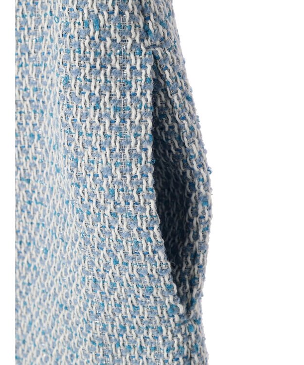 earth music&ecology ツイードジレ Blue