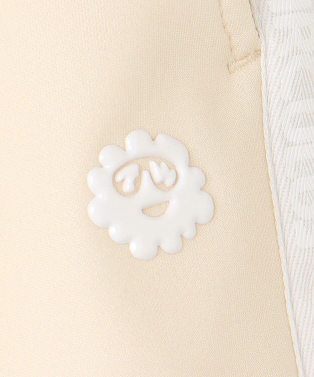 PW CIRCULUS 【WOMEN】イージーワイドパンツ ゴルフウェア レディース アイボリー系