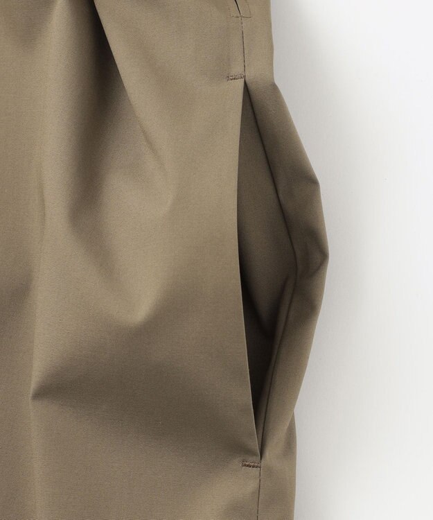 #Newans 【ANSWER for 産前産後ママ】リボン取り外し可能！シャツカラーワンピース カーキ系