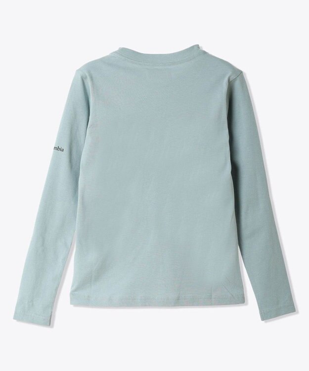 Columbia Columbia/ 【KIDS】ヘーゼルデルヒルロングスリーブグラフィックTシャツ /コロンビア Crushed Blue、 Barely Printed