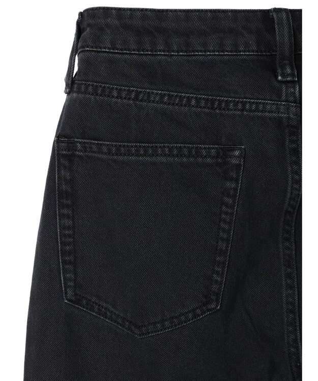 AMERICAN HOLIC マチ付きフレアデニム Black