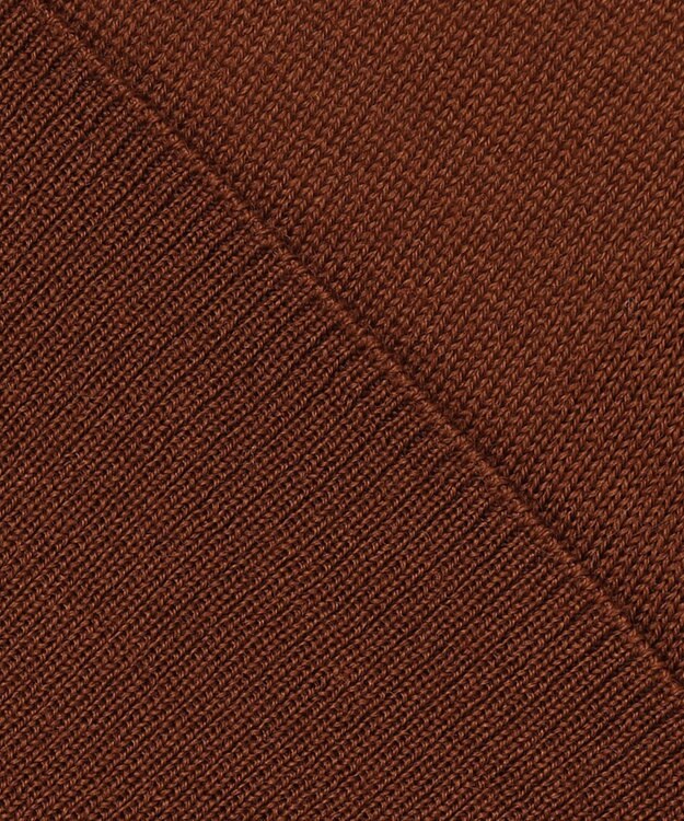 ICB 【洗える】 コンパクトウール カーディガン テラコッタ系