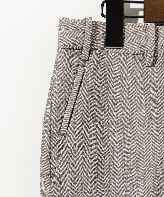 JOSEPH ABBOUD 【ウエストも伸びる！ストレッチ・洗える・軽量・防しわ・速乾・エコ撥水】ライトウェーブパンツ ベージュ系