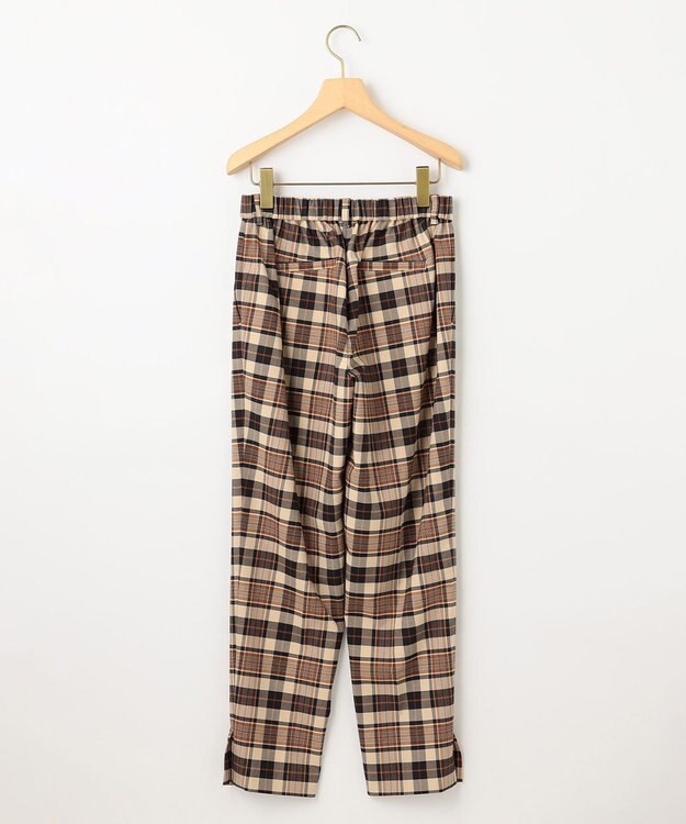 組曲 【WEB限定カラーあり】ウールライクストレッチ イージーパンツ ベージュ系3