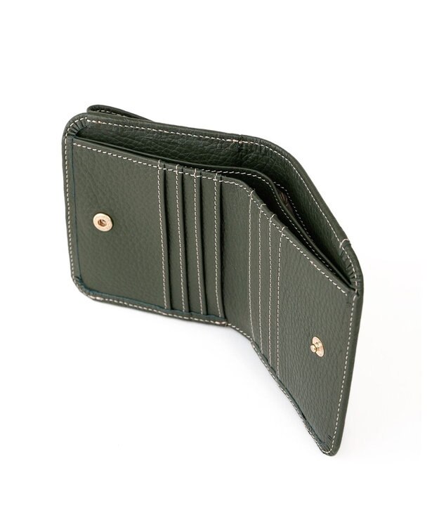 IBIZA クラシカ　BOXコインケース付折り財布 ダークピンク