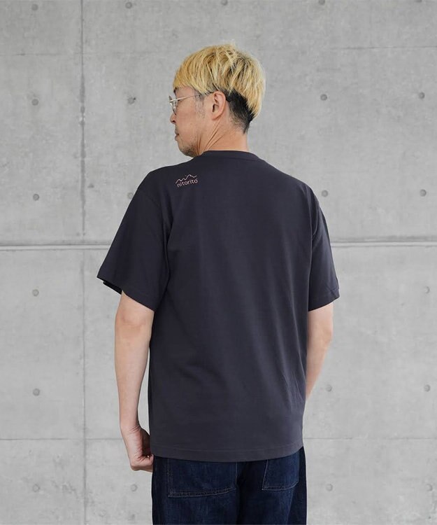 nitorito 【UNISEX】stone Tシャツ pink