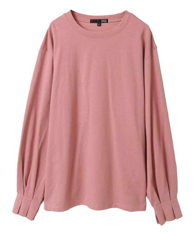 Green Parks ・ＳＵＧＡＲ　ＳＰＯＯＮ　タックスリーブロンＴＥＥ Pink