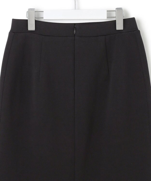 23区 S 【洗える】コットンエアーダンボール Iライン スカート ブラック系