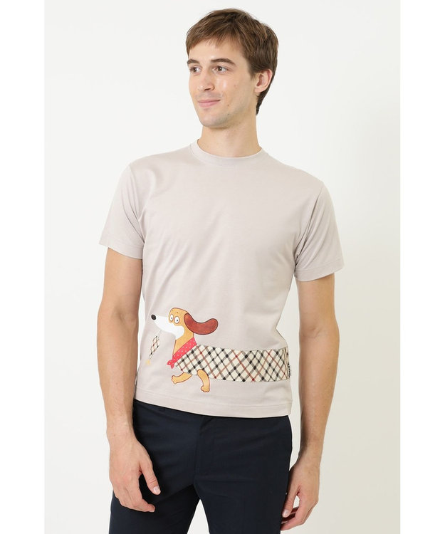 DAKS SLOWBOY「ソーセージ・マックス」Tシャツ グレー