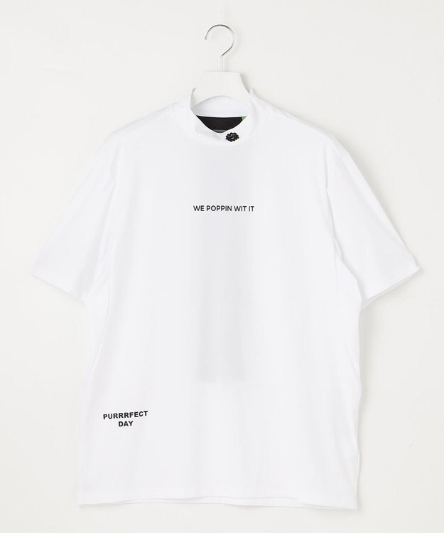 PW CIRCULUS 【UVカット / 吸水速乾 / 伸縮性抜群】【MEN】NEW バックメッシュモック T ホワイト系