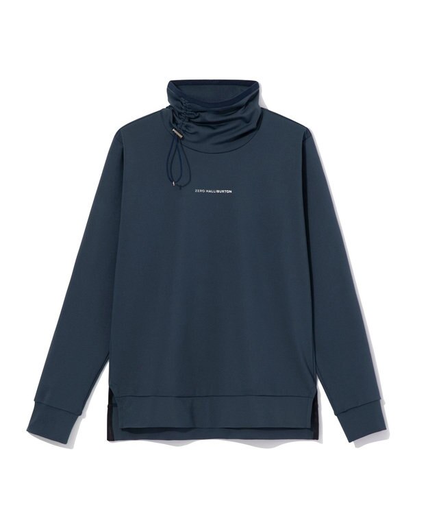 ZERO HALLIBURTON 【ストレッチ・UVカット】 シャーリングプルオーバー ZHG-W5A3 85135 ネイビー