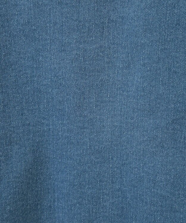 YECCA VECCA ノーカラーストレッチGジャン Indigo