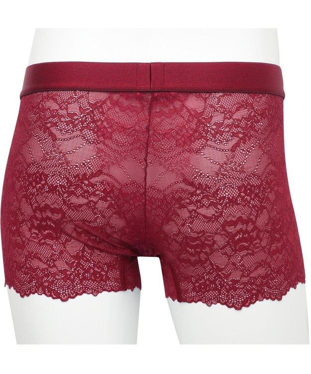 WACOAL MEN ボクサーパンツ 【レースボクサー】 美しさと快適さを追求 通気性 前閉じ WT3822 /ワコールメン レッド
