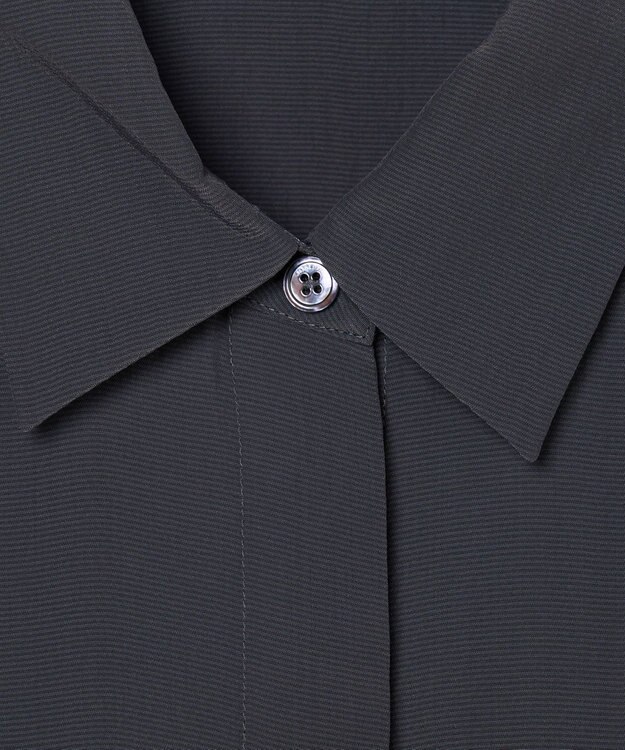 JOSEPH 【WEB＆OUTLET限定】CDC ブレンド シャツカラーブラウス Slate