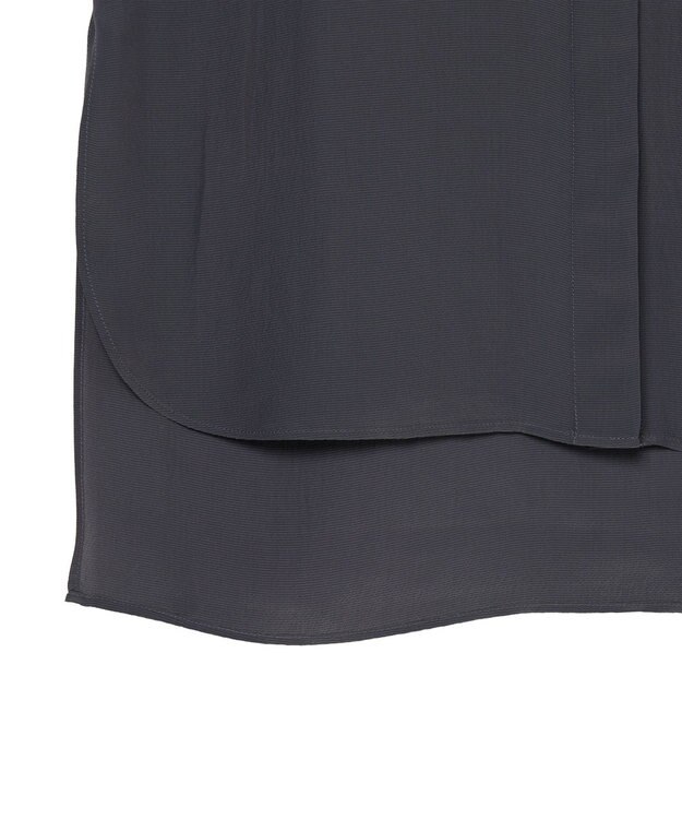 JOSEPH 【WEB＆OUTLET限定】CDC ブレンド シャツカラーブラウス Slate