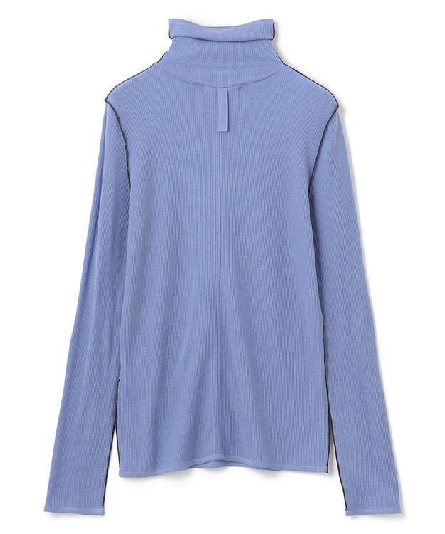 BEIGE， 【洗える・SPUR.JP 掲載】FORD / ハイネックトップス Sax×C Gray