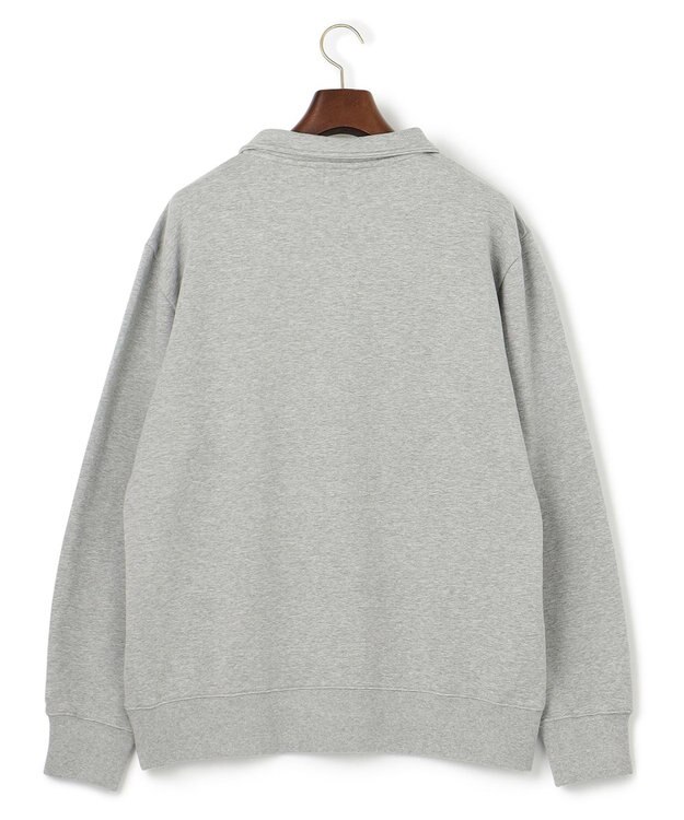 J.PRESS MEN 【WEB・一部店舗限定】ハーフジップスウェット グレー系