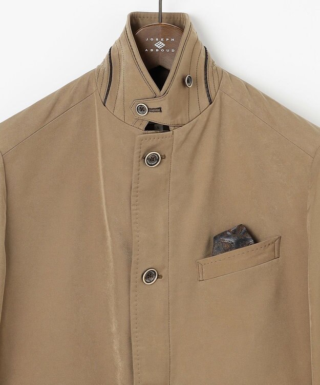 JOSEPH ABBOUD 【ストレッチ/パウダータッチ/JAPANファブリック】アーティローザストレッチジャケット ベージュ系