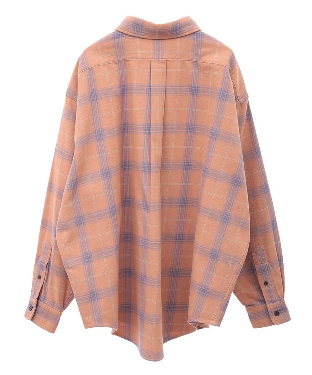 AMERICAN HOLIC スラブチェックＢＩＧシャツ Red