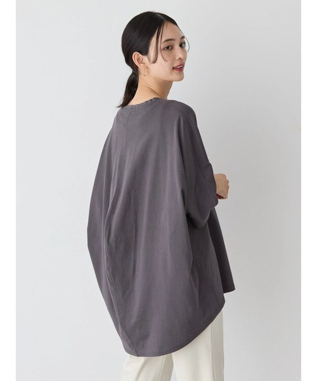 AMERICAN HOLIC ドルマンカットチュニック Charcoal Gray
