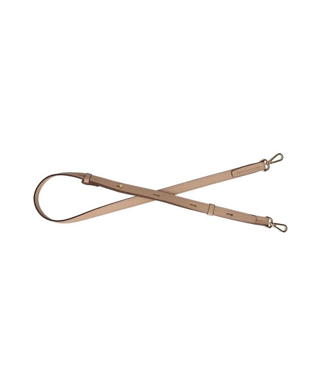 INTER-CHAUSSURES 【LORISTELLA】シュリンクレザーバケットバッグ ライトベージュ