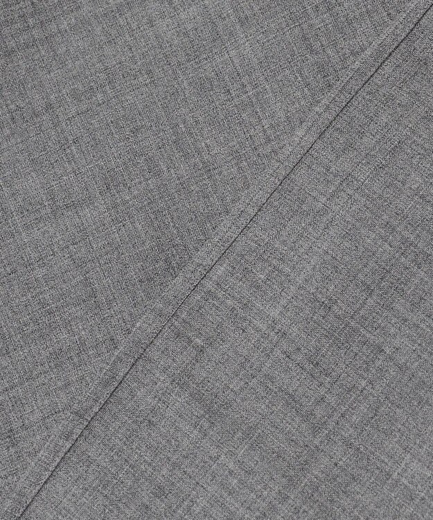 JOSEPH HOMME 【HIGH GRADE LINE】テックウールポプリン    バンドカラーシャツ ライトグレー系