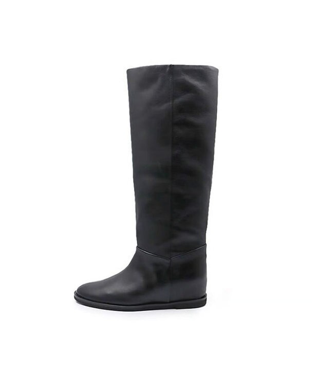 APOM インヒールロングブーツ40 ブラック