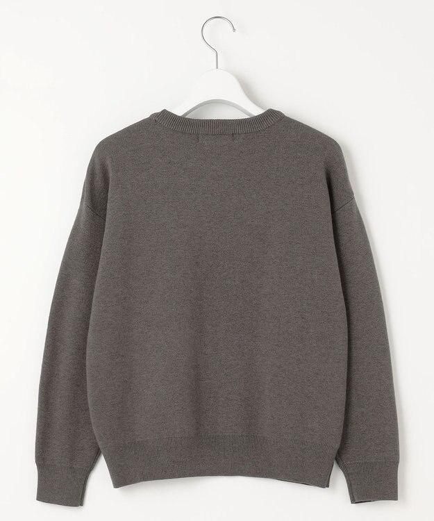 Feroux 【古畑星夏さん着用】レタードニット プルオーバー グレー系