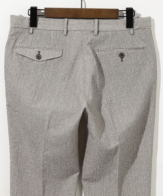 JOSEPH ABBOUD 【ウエストも伸びる！ストレッチ・洗える・軽量・防しわ・速乾・エコ撥水】ライトウェーブパンツ ベージュ系