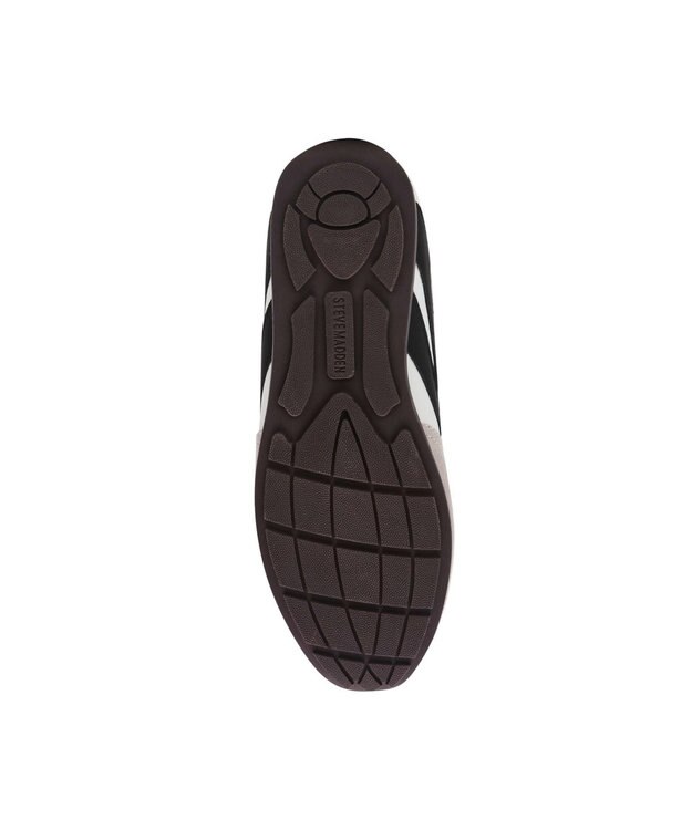 STEVE MADDEN ABBI-SMクラシックラインスニーカー ブラックホワイト