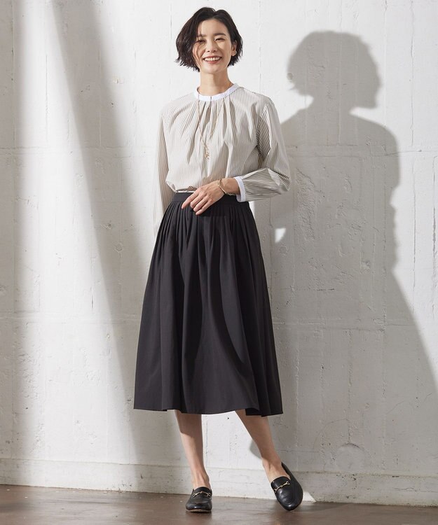 J.PRESS LADIES 【3way】ダブルリングラリエット ネックレス ゴールド系