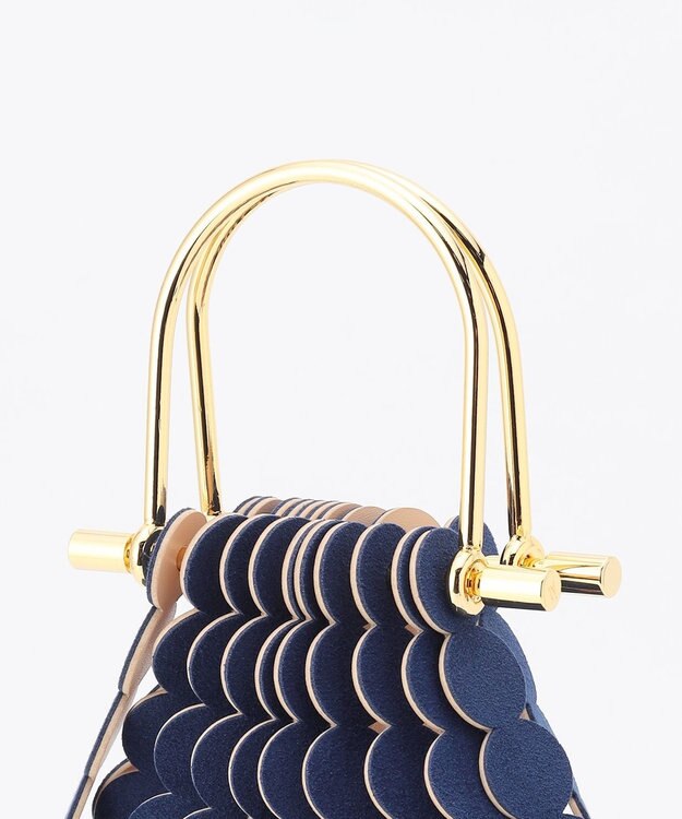 BEIGE， 【一部店舗限定】MARY AL TERNA / MOON ハンドバック Navy