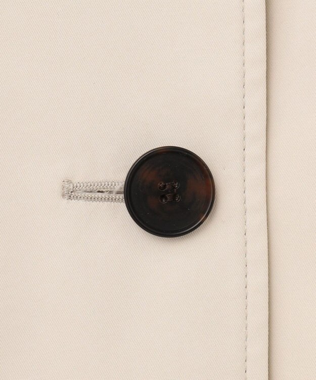 23区 コットンポリエステルギャバジン ショート トレンチ コート ベージュ系