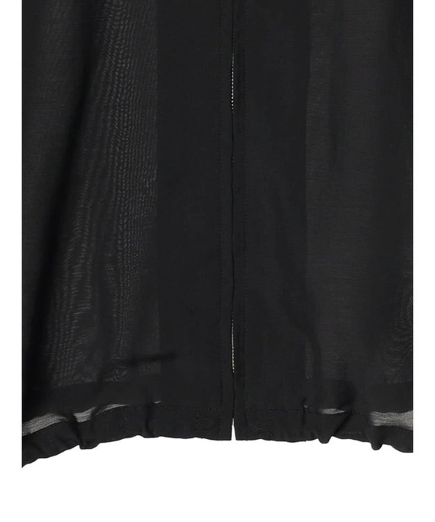 earth music&ecology シアーフードブルゾン Black