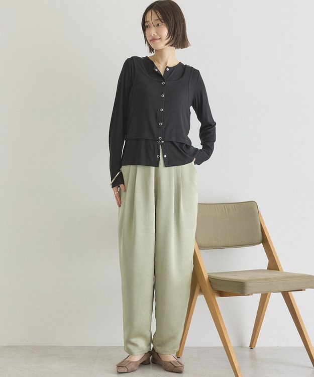 AMERICAN HOLIC 【2点セット】カーディガン+タンクトップ Black