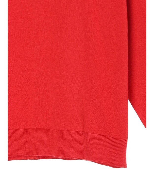 CRAFT STANDARD BOUTIQUE ２ＷＡＹクルーネックニットカーディガン Red