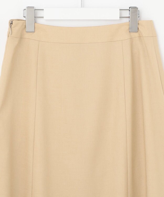 J.PRESS LADIES 【洗える・UVケア・速乾】OXIJEWELストレッチ フレアー スカート キャメル系