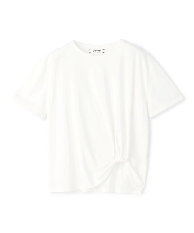BEIGE， CERUSSITE / フォルムタック ドレープTシャツ White