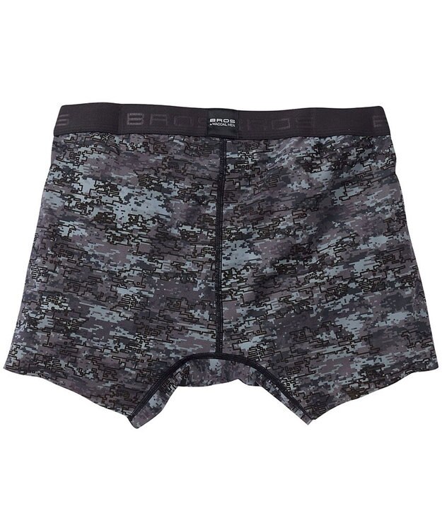 WACOAL MEN 【キモチイイパンツ】 ボクサーパンツ 動きにフィット フロント快適グラマラス 吸汗速乾 上質なフィット感 肌あたり軽減設計 前閉じ 下着 メンズ GT3371 /ブロス バイ ワコールメン ブラック