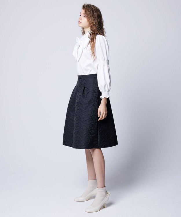 TOCCA 【洗える】FLOWER MEADOW スカート ブラック系