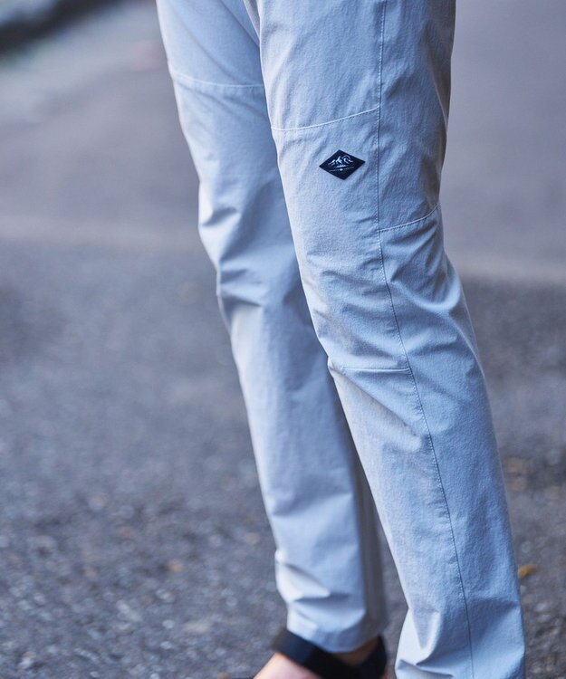 JOSEPH ABBOUD MOUNTAIN 【レディースシルエット・2WAYストレッチ/撥水】コーデュラ クライミング パンツ ライトグレー系