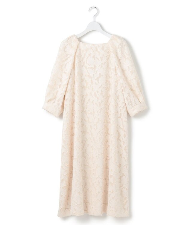 23区 【APPLAUDIR】シュエットジャカード ドレス ベージュ系